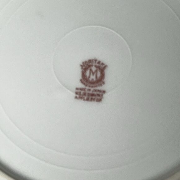 Noritake China Teacup Saucer Luncheon Plate #42200 Floral Gold Embossed - Picture 8 of 15